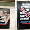Vandals Label Hateful Subway Ads Hateful